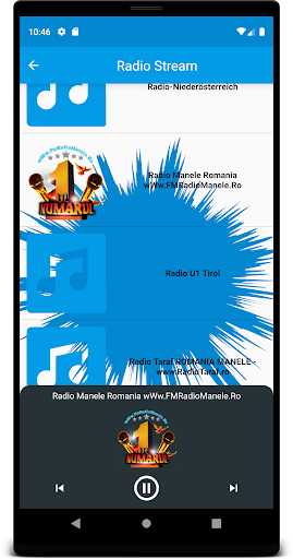Radio Streamer - Internet Radi Screen 2