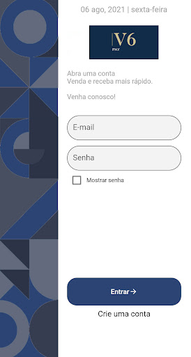Android application V6 Pay screenshort