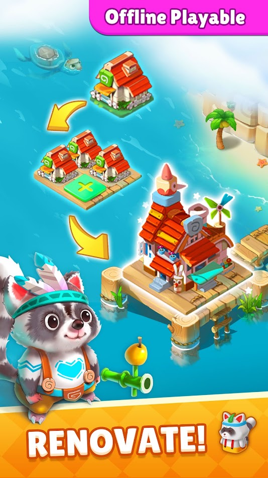 #6. Anna's Merge Adventure-Offline (Android) Av: ZYMOBILE LIMITED