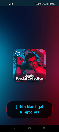 Android application Jubin Nautiyal Ringtones screenshort