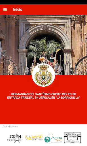Android application Borriquilla - Guadix screenshort