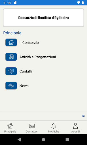 Consorzio Bonifica dOgliastra Screen 2