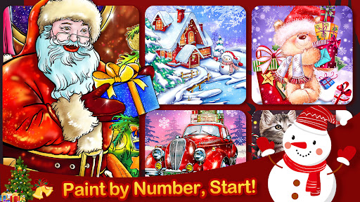 Christmas Paint by Numbers  screenshots 1