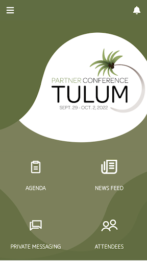 Android application Partner Conference 2022 screenshort