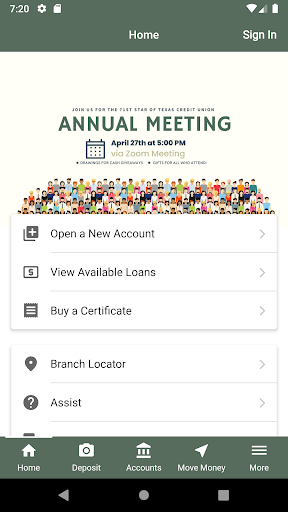 Star of Texas Credit Union Screen 3