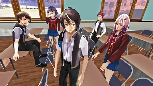 High School Sim Girl Games 3D