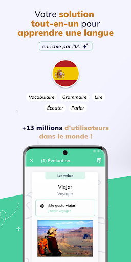 MosaLingua Espagnol Business Capture d'Écran de l'Application Android 1