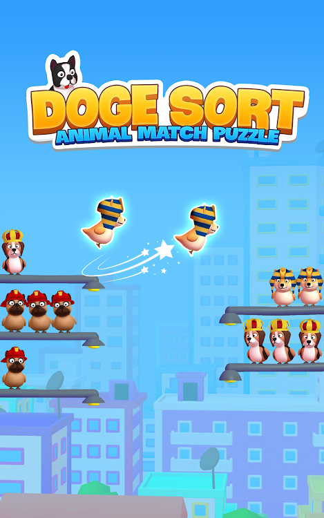 Animal Match Puzzle: Doge Sort - 13.1 - (Android)