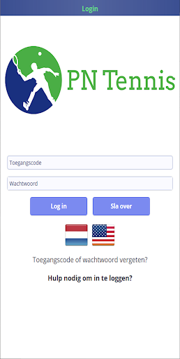 Android application PN Tennis screenshort