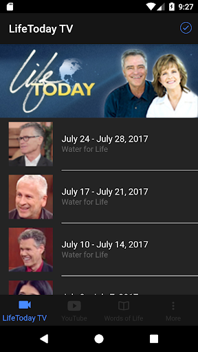 Android application LIFE TODAY screenshort