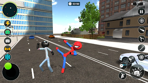 Spider Rope Fight Adventure - Action - games