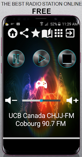 Android application UCB Canada CHJJ-FM Cobourg 90. screenshort