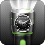 Cover Image of Download Flashlight Torch with Clock  APK