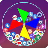 Gravity launcher 3D Rolling icons emojis photos icon