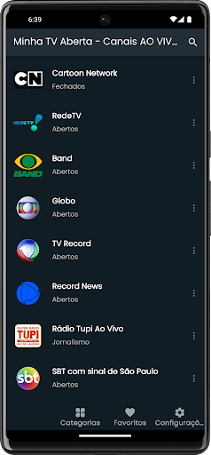 Minha TV Aberta e Fechada