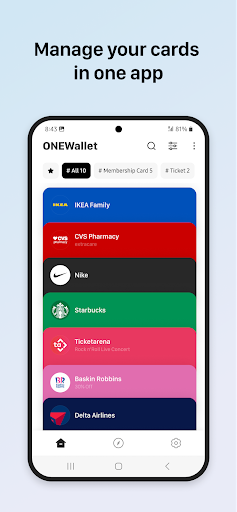 ONEWallet - Cards Wallet 2