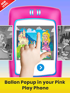 Princess Baby Phone - Kids & Toddlers Play Phone 15.0 APK screenshots 4