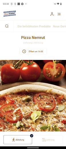 Android application Pizza Nemrut screenshort