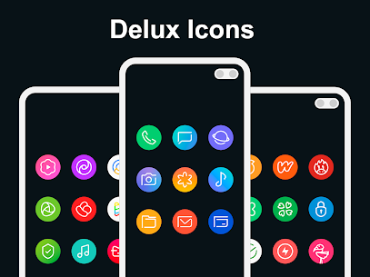 Delux Round Icon pack v1.6.1 Mod APK 1