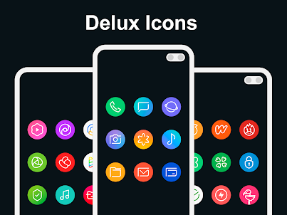 Delux - Round Icon pack