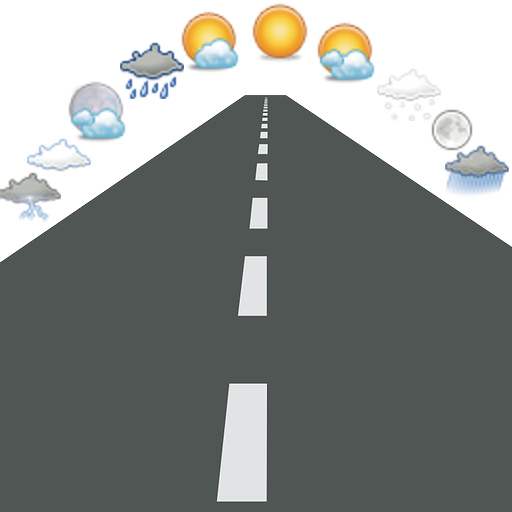 Travel Weather - drive safe! Logo