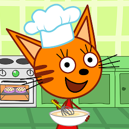 Значок приложения "Три Кота: Игры Готовить Еду!"