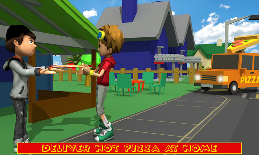 Blocky Pizza Delivery screenshots 3