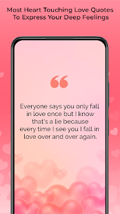 Deep Love Quotes and Messages Captura de pantalla