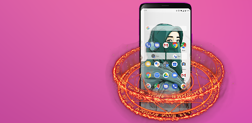 Cute cartoon Muslim Wallpaper