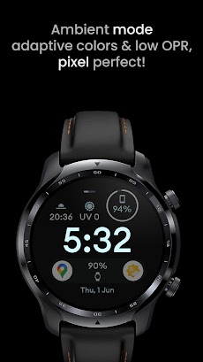 Material 4: Wear OS watch faceのおすすめ画像4