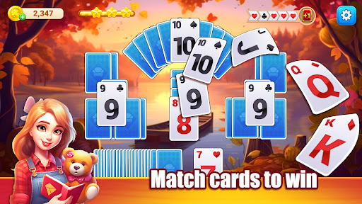 Android application TriPeaks Solitaire K screenshort