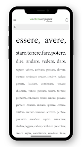 Screenshot 1 Conjugacion verbos en italiano android