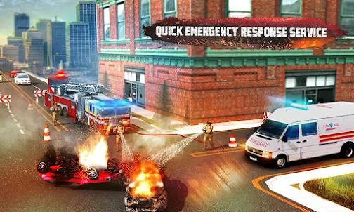 เกมกู้ภัยรถดับเพลิงเมือง