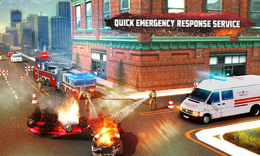 City Rescue Fire Truck Games screenshots 2