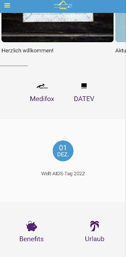 Android application Grotjahn Stiftung screenshort