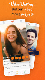LetsVibe: The Vibe-Dating app poster 1