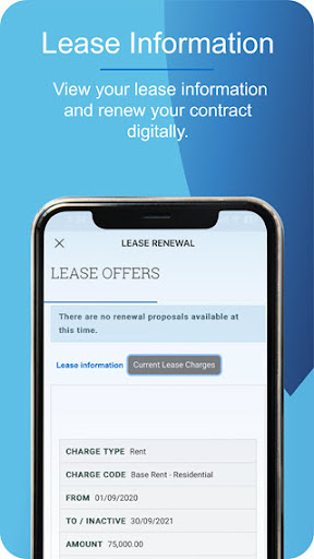Android application Dubai Developments Living screenshort