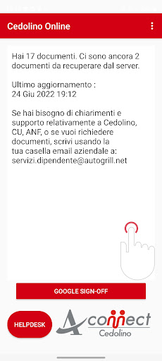 CedolinoOnline Screen 2