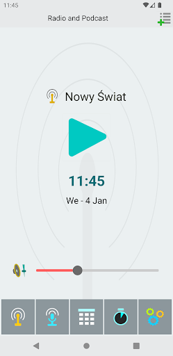 Radio and Podcast Screen 3