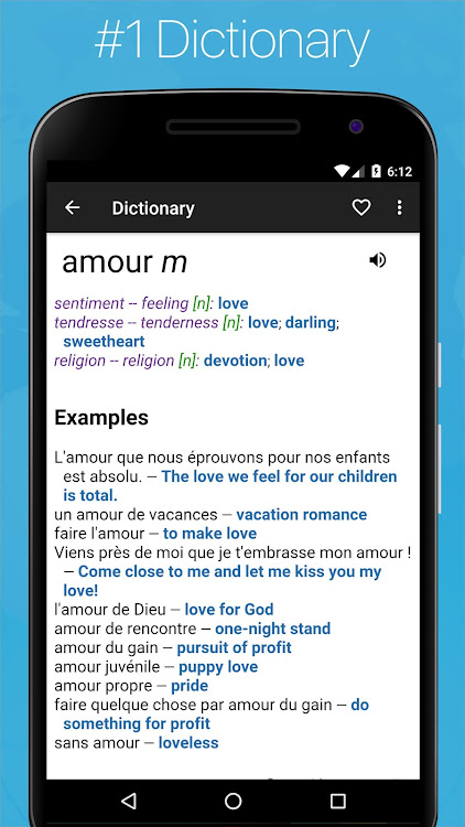 French English Dictionary + - 7.3.10 - (Android)