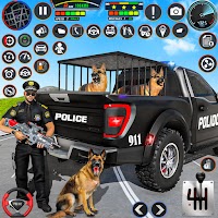 US Police Dog Transporter Truck Simulator