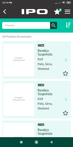 IPO Autoparts - Catálogo Screen 3
