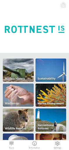 Android application Rottnest Island screenshort