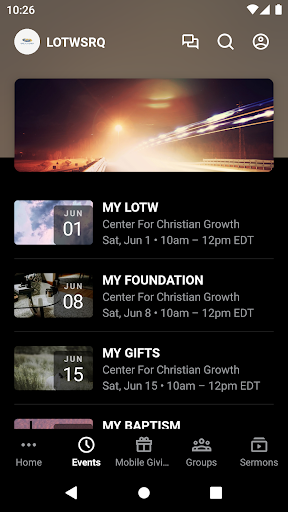 MYLOTW Screen 2
