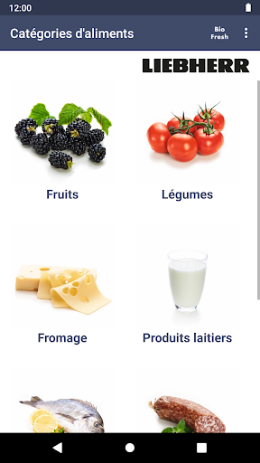 Aperçu de l'application