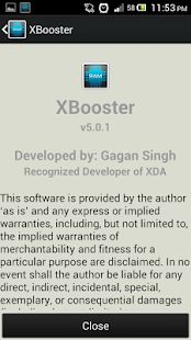 XBooster *ROOT* Screenshot