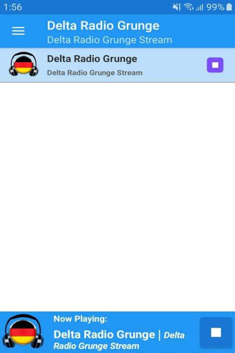 Delta Radio Grunge App DE Free Online