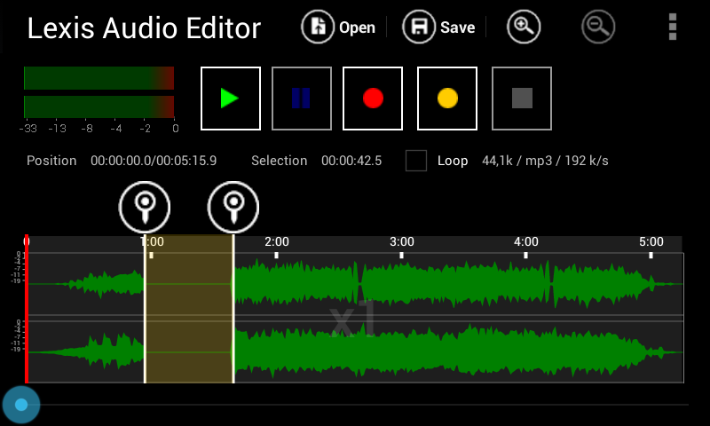 Lexis Audio Editor 1.2.147 APK + Mod (Unlimited money) untuk android