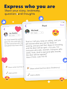 Screenshot 13 FaithCircle: Chatear, Conectar android