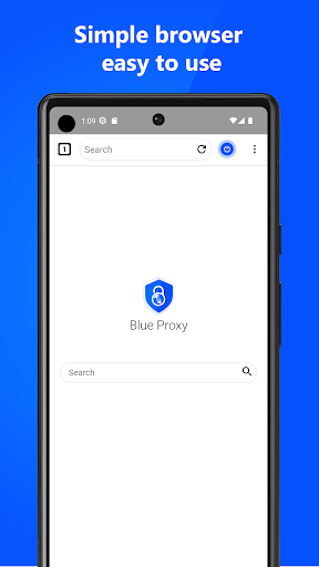 Android application Blue Proxy Browser VPN screenshort